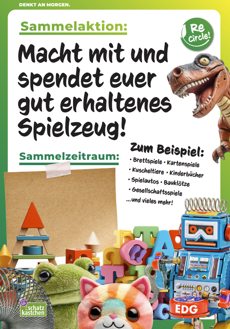 Spielzeug Sammelaktion
