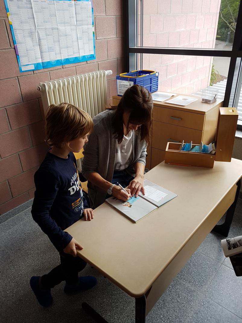 14.09.2017 erster Besuch in der Bücherei091317 Kopie