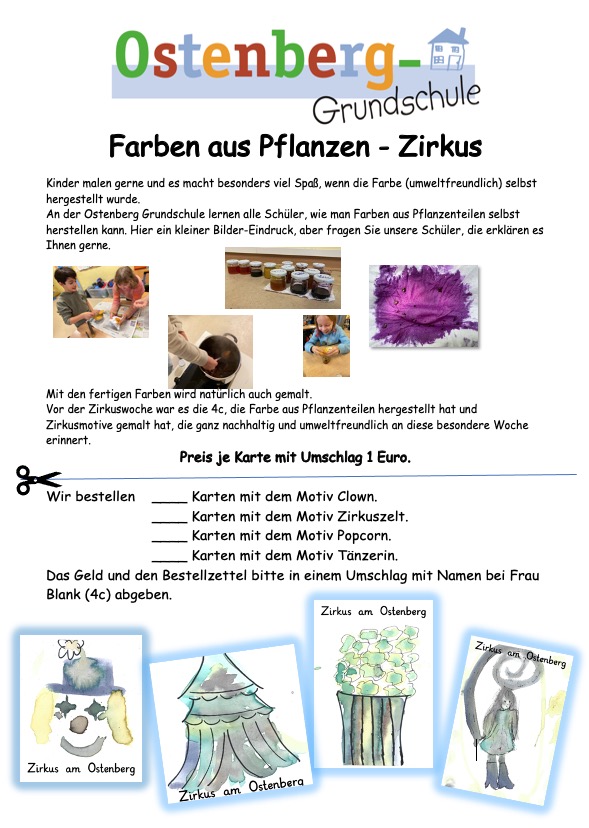 Zirkus Kunstklappkarten